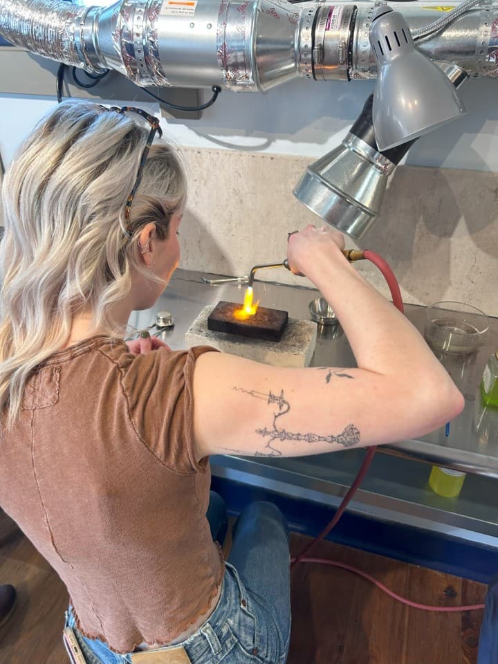 Make your own silver rings in this West Asheville jewelry studio Make your own silver rings in this West Asheville jewelry studio